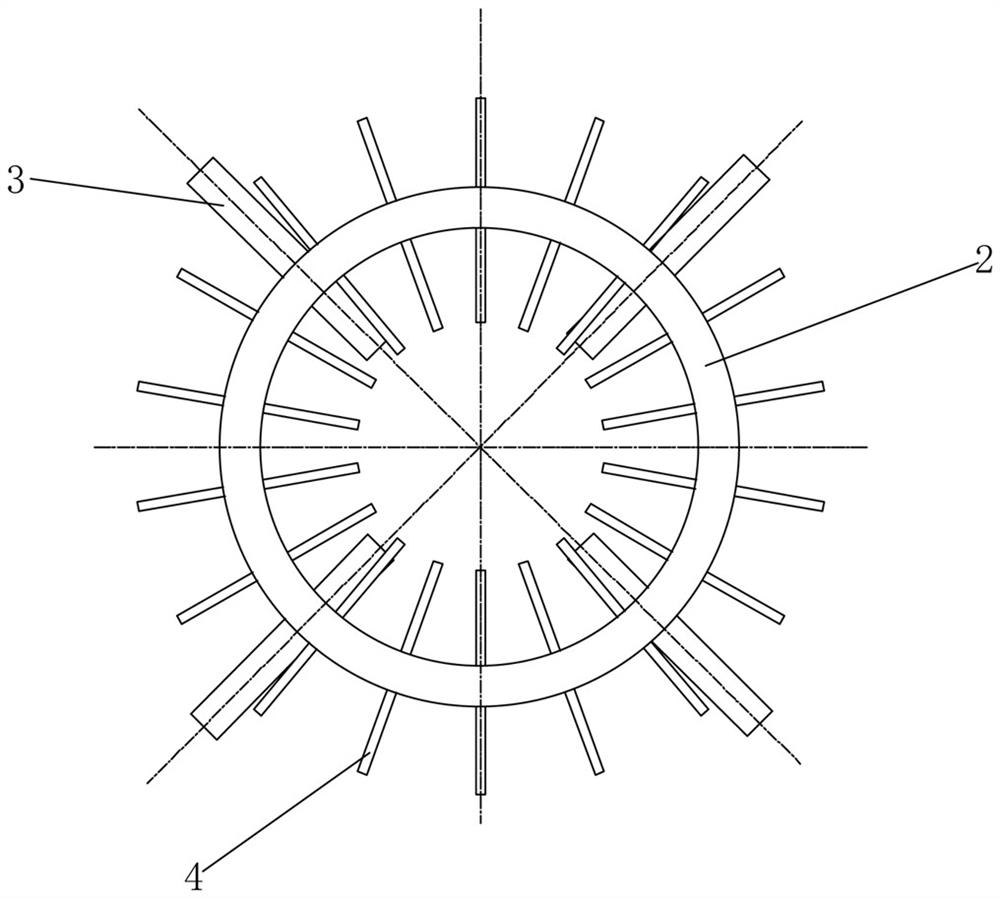 Radioactive particle implantation dose in-vitro measuring device and method