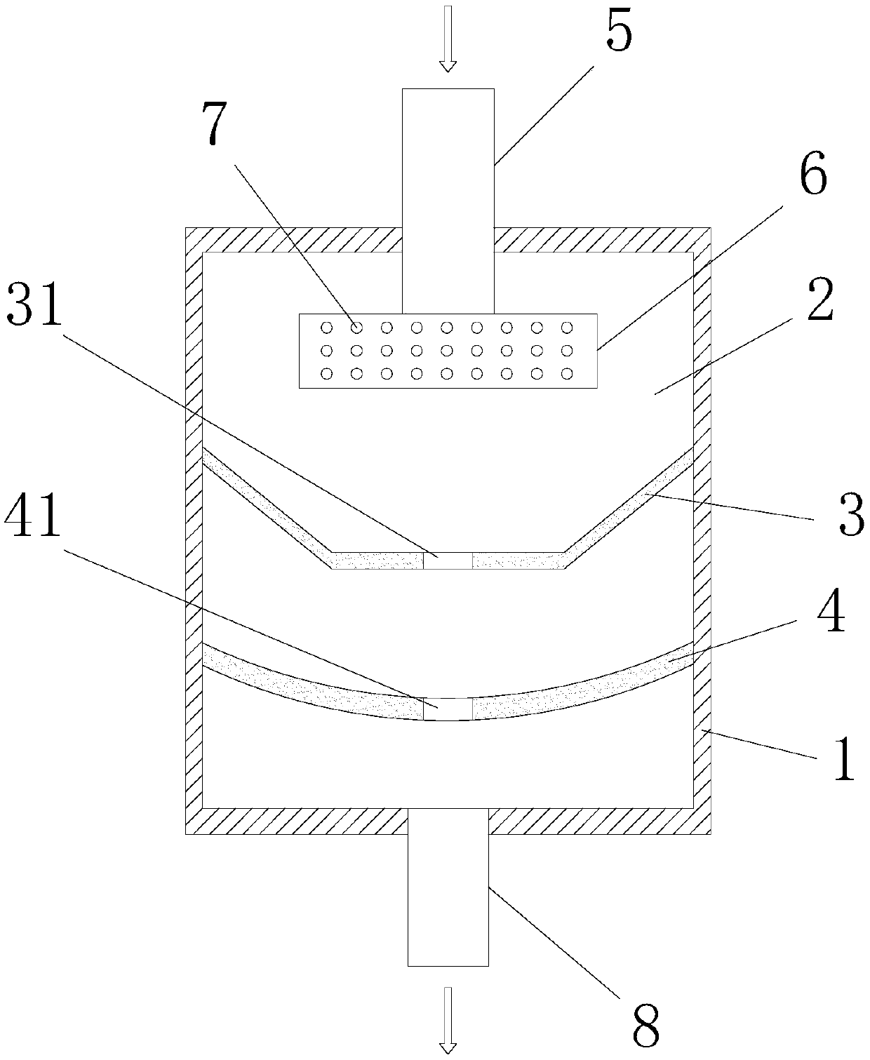 Novel automobile muffler