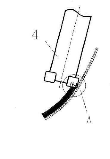 Five-axis linkage variable-axis plunge milling numerically controlled processing method for blade part of integral impeller