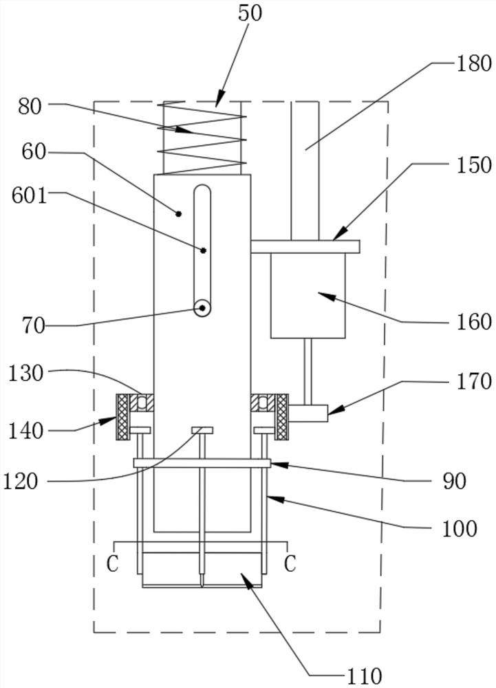 Fertilizing device with mulching film breaking function