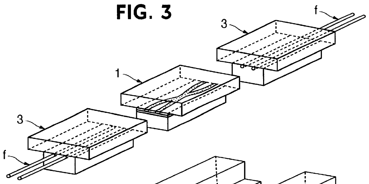 Optical waveguide device for connections without optical axis adjustment