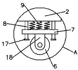 Transfer device for waste and old electronic and electrical appliances