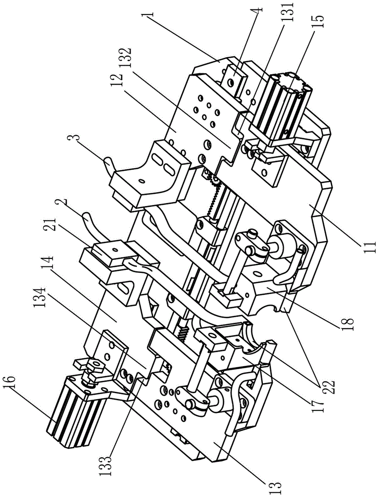 High-frequency brazing coil clamp