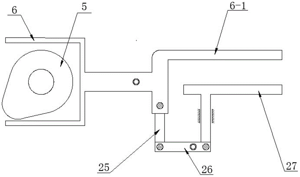 Automatic yarn separating machine