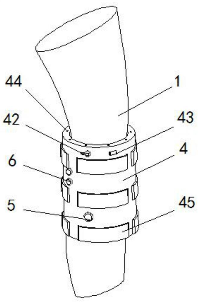 Self-adaptive fixing frame for lower limb fracture nursing