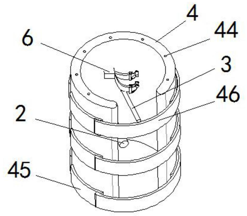 Self-adaptive fixing frame for lower limb fracture nursing