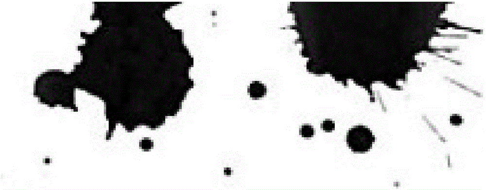 Method for forming punctate pattern on surface of metal