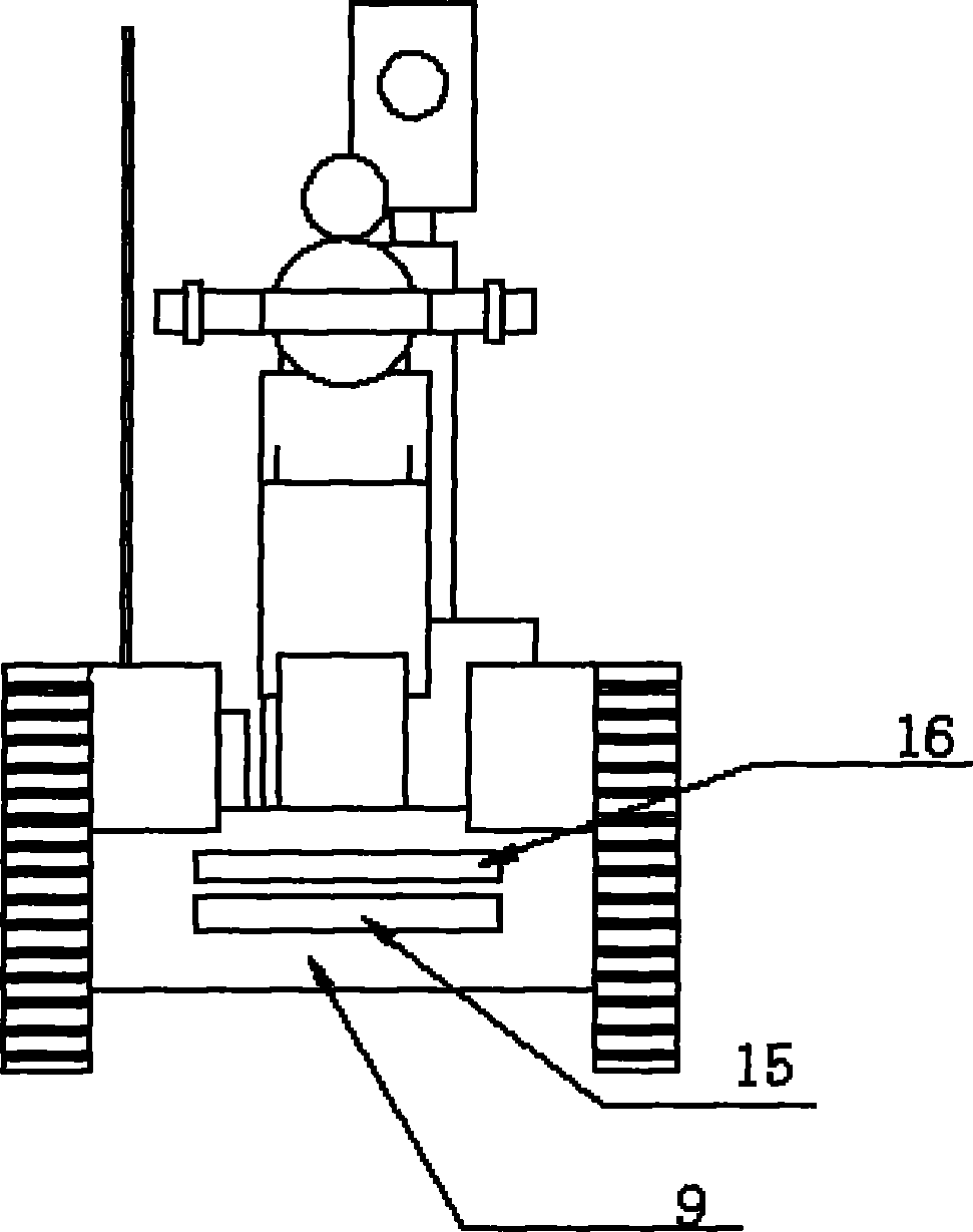 Nuclear power plant working robot and control system thereof