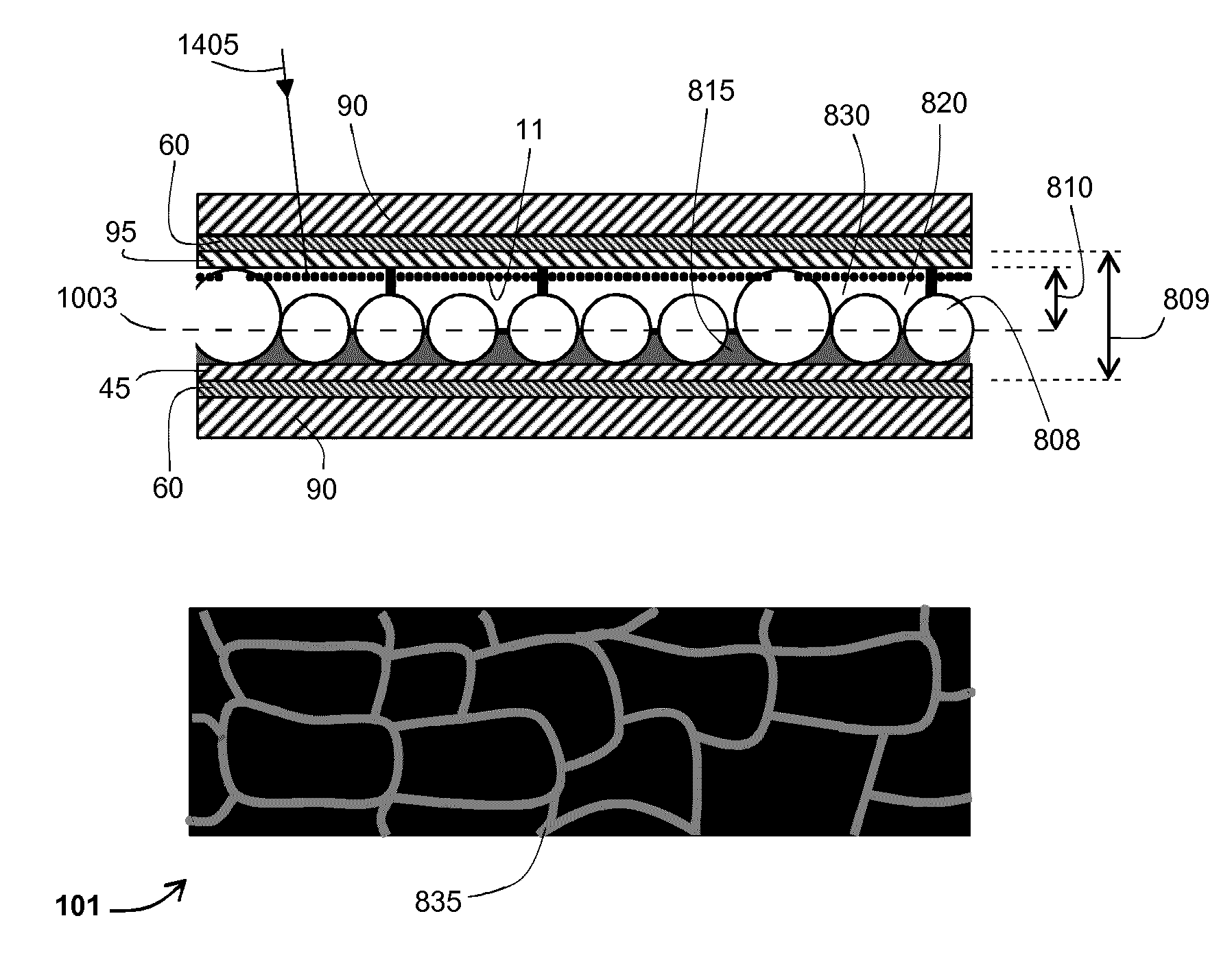 Wide operating temperature range electrophoretic device