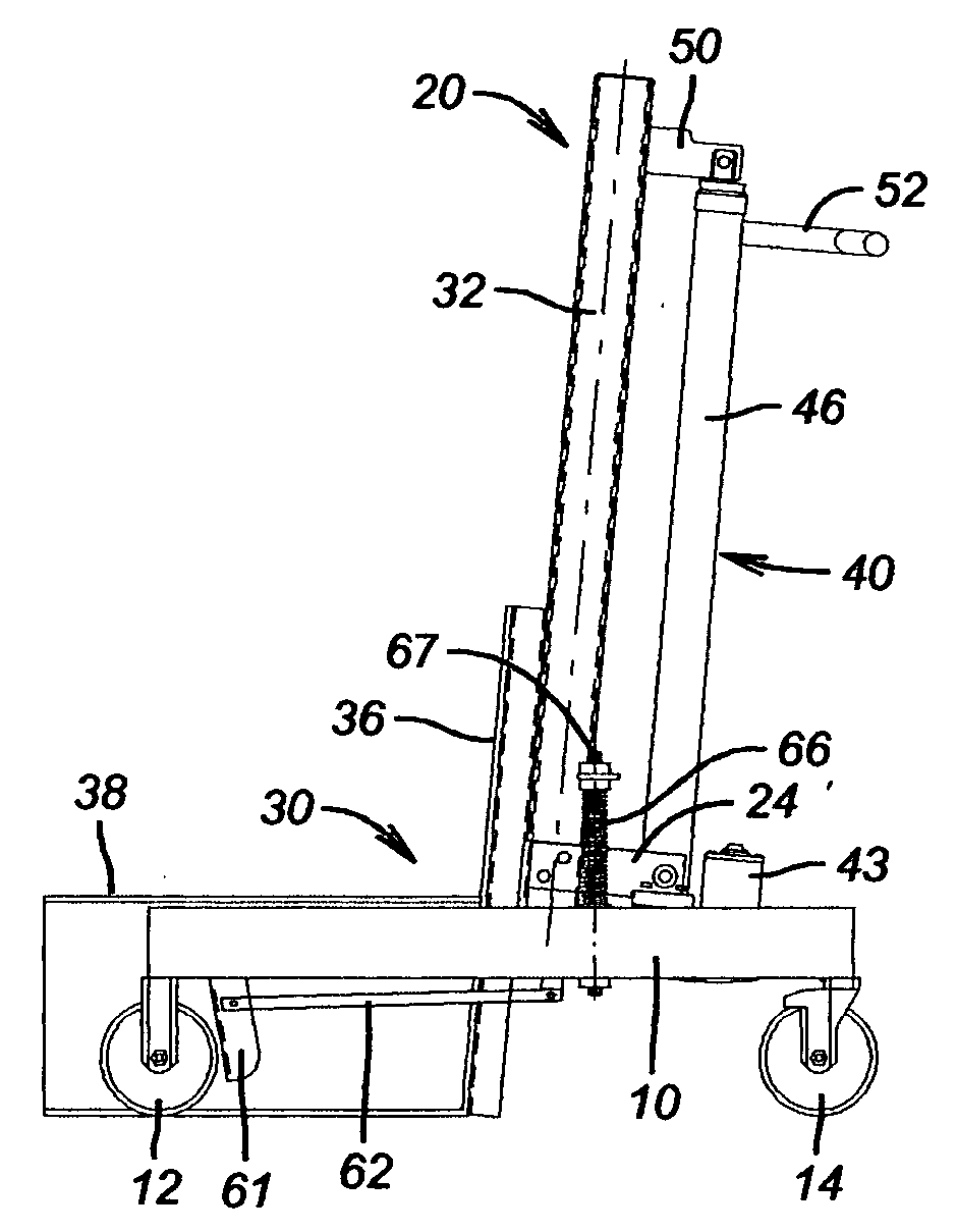 Floor level lift for physically challanged individuals