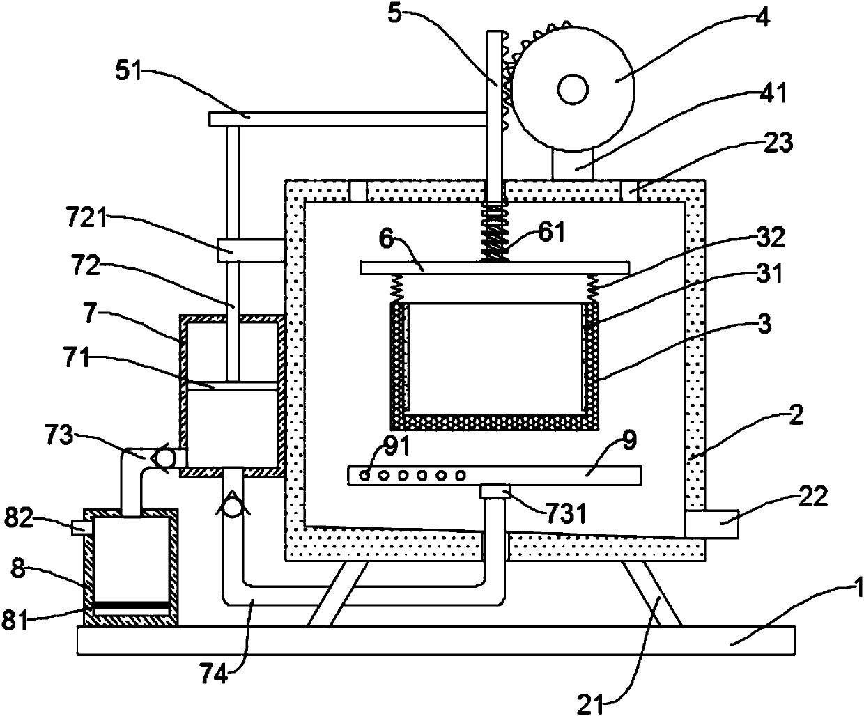 Novel efficient food unfreezing device