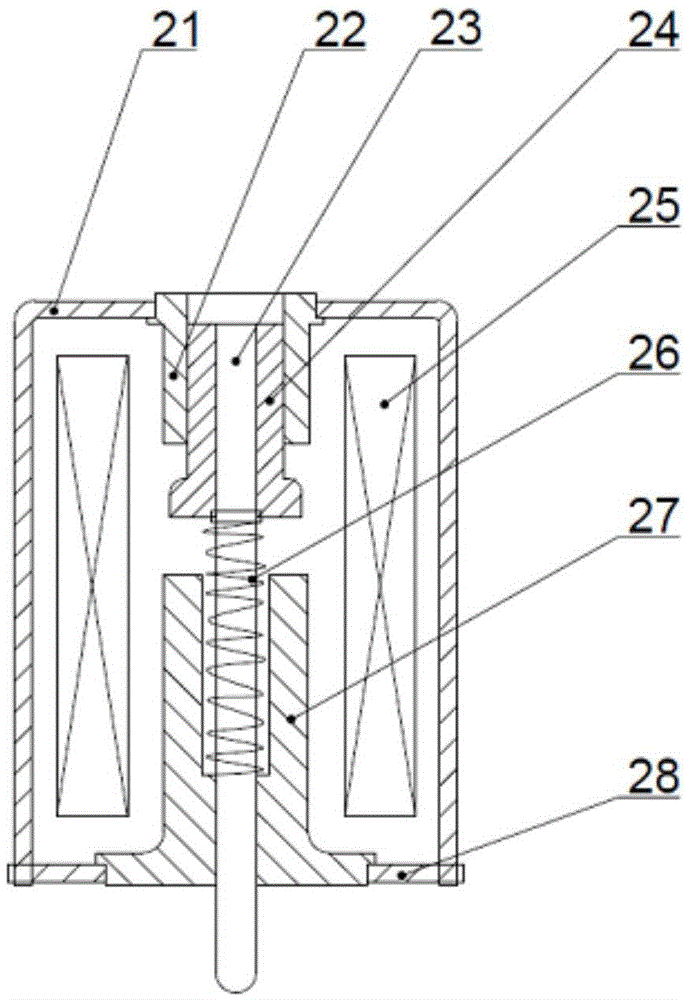 Electromagnet structure