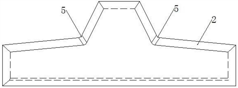 Tundish permanent lining preparation method and construction molding bed thereof