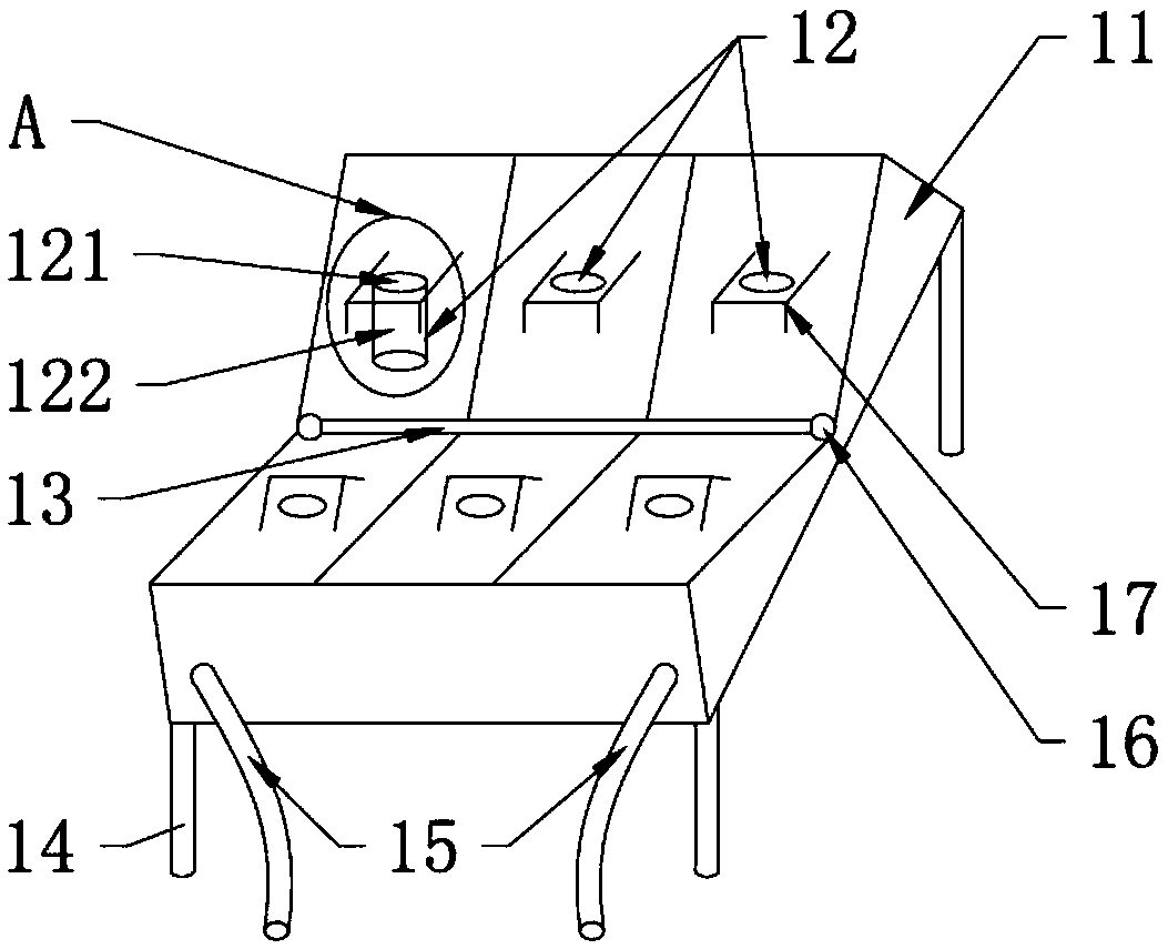 Device and method for pre-treatment of benzopyrene detection