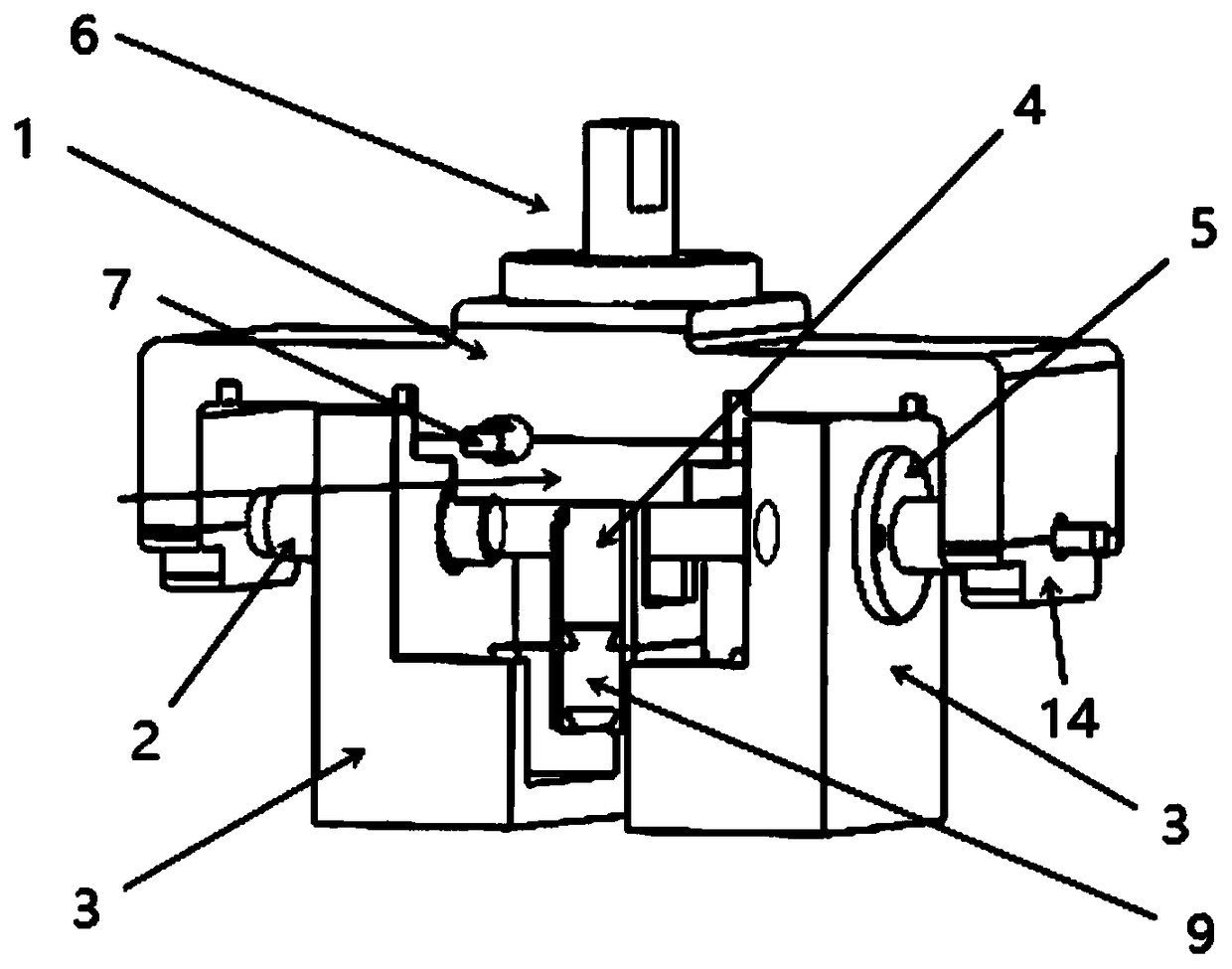 A special fixture for grinding and polishing flat soft stone