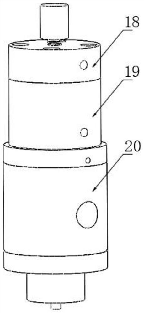 Extrusion and heating integrated device for chocolate printer