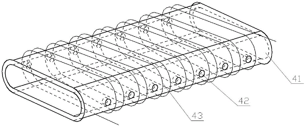 Hot stamping forming sheet heating furnace