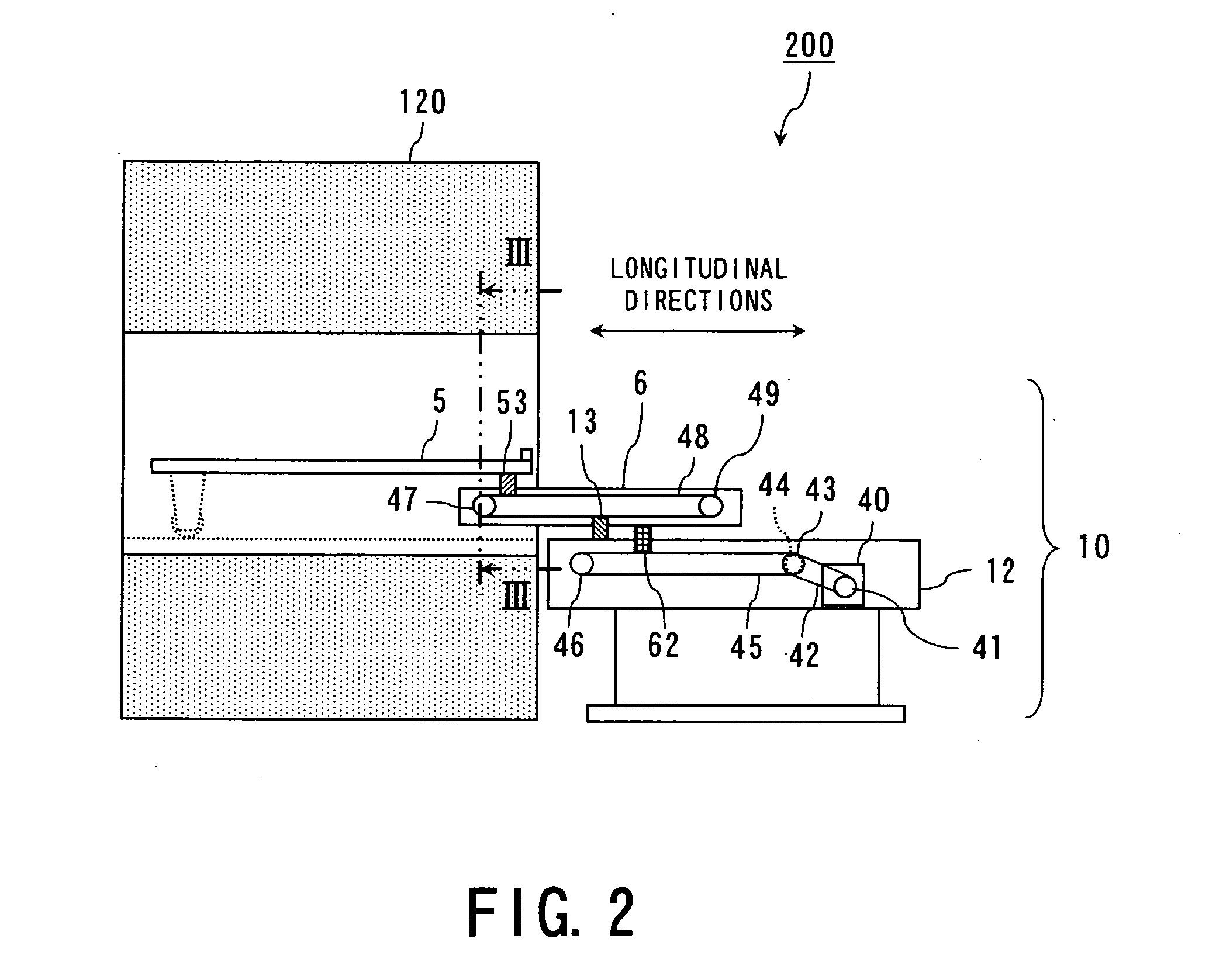 Bed apparatus and MRI apparatus