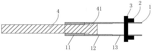 Large-deformation self-adaptive energy release anchor rod