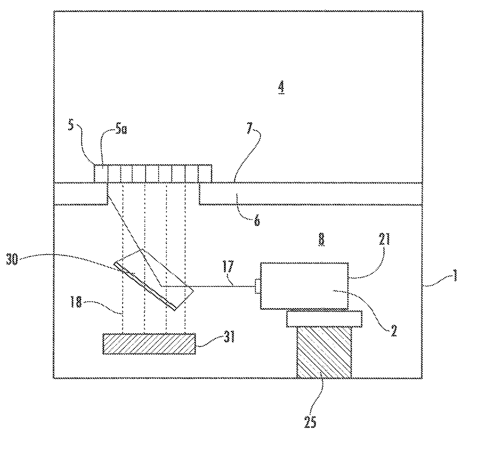 Method and system for replacing the water cooled laser in a microplate reader