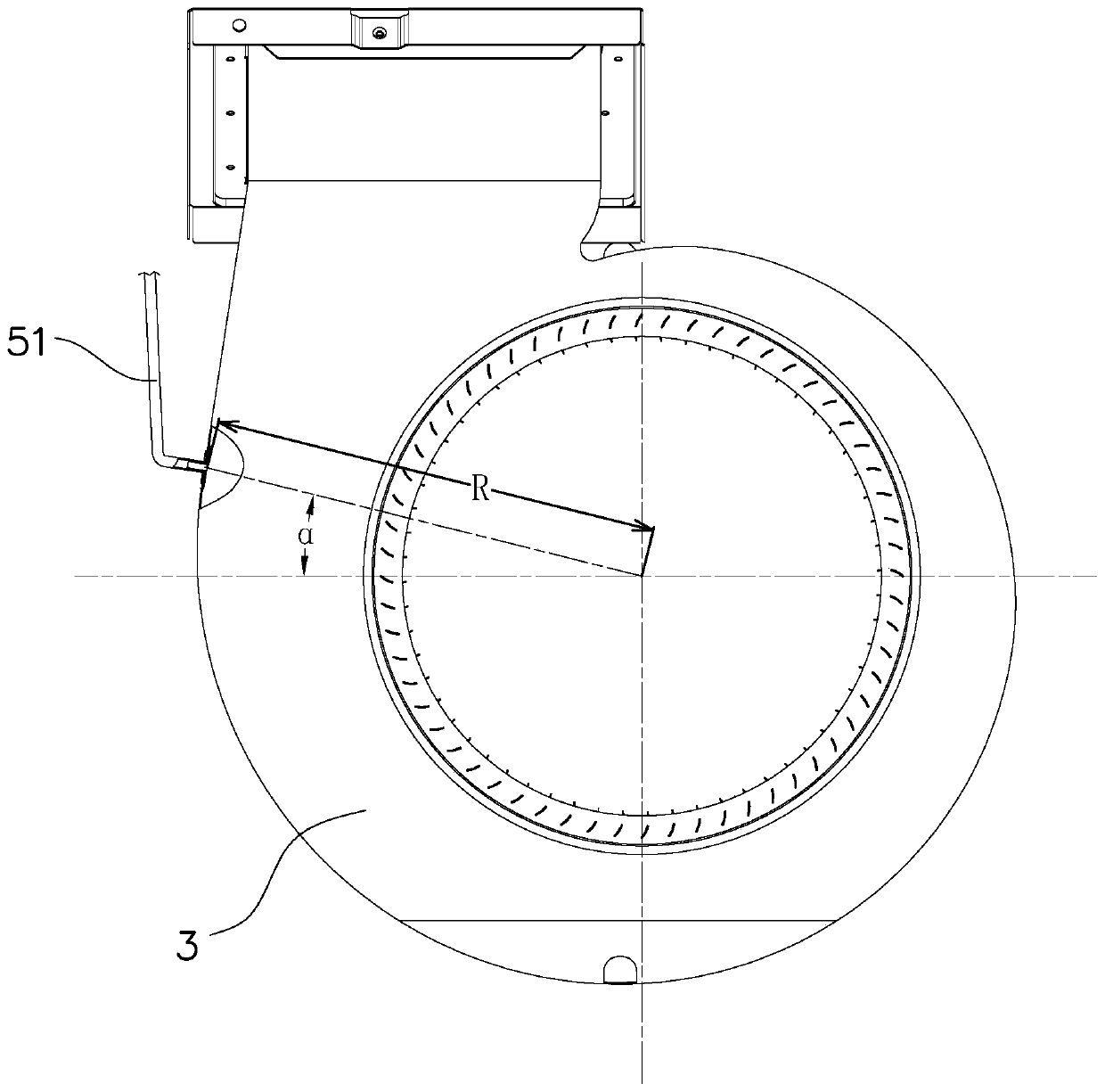 Series-connection dual-fan type range hood and flow control method thereof