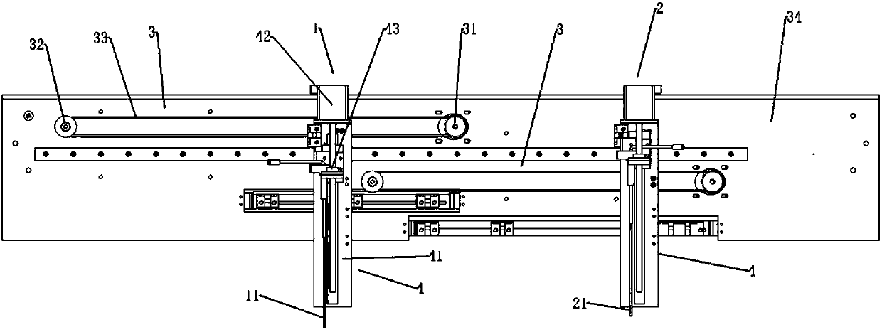 Sampling device of full-automatic chemiluminescent analyzer and sampling method of sampling device