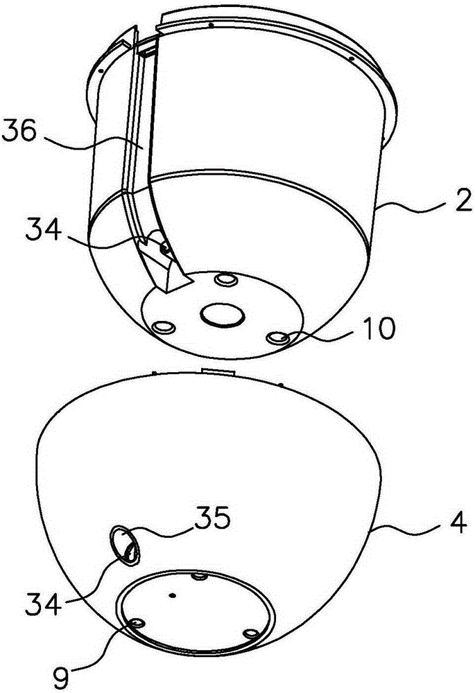 Household plant cultivating device