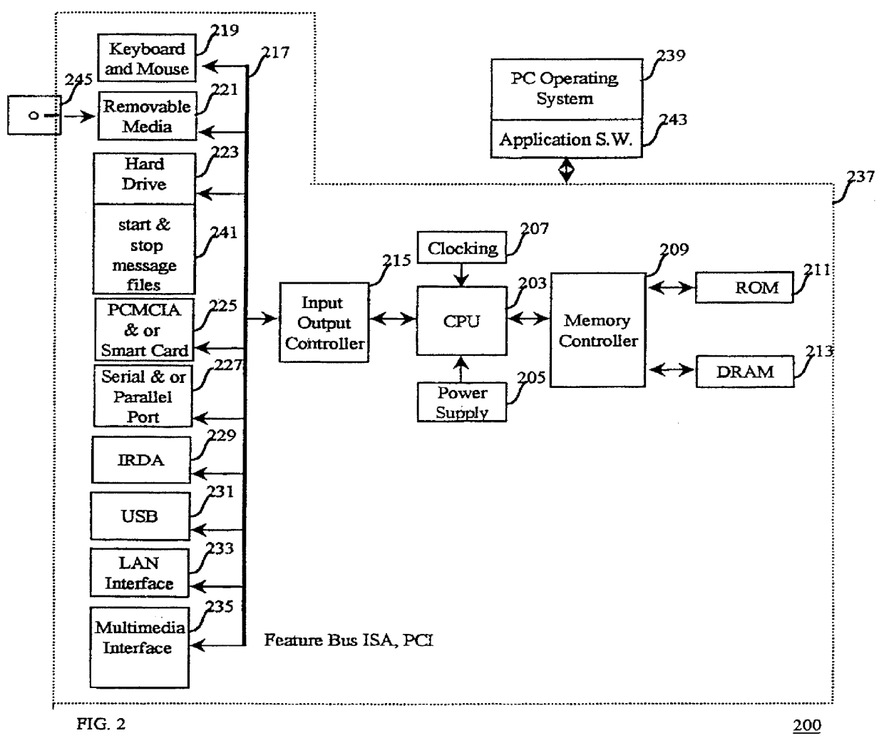 Method and system for displaying and interacting with an informational message based on an information processing system event