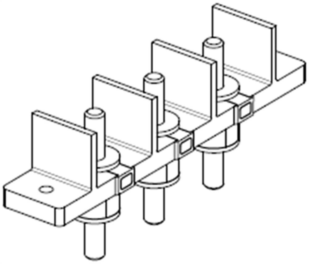 Splicing type binding post assembly