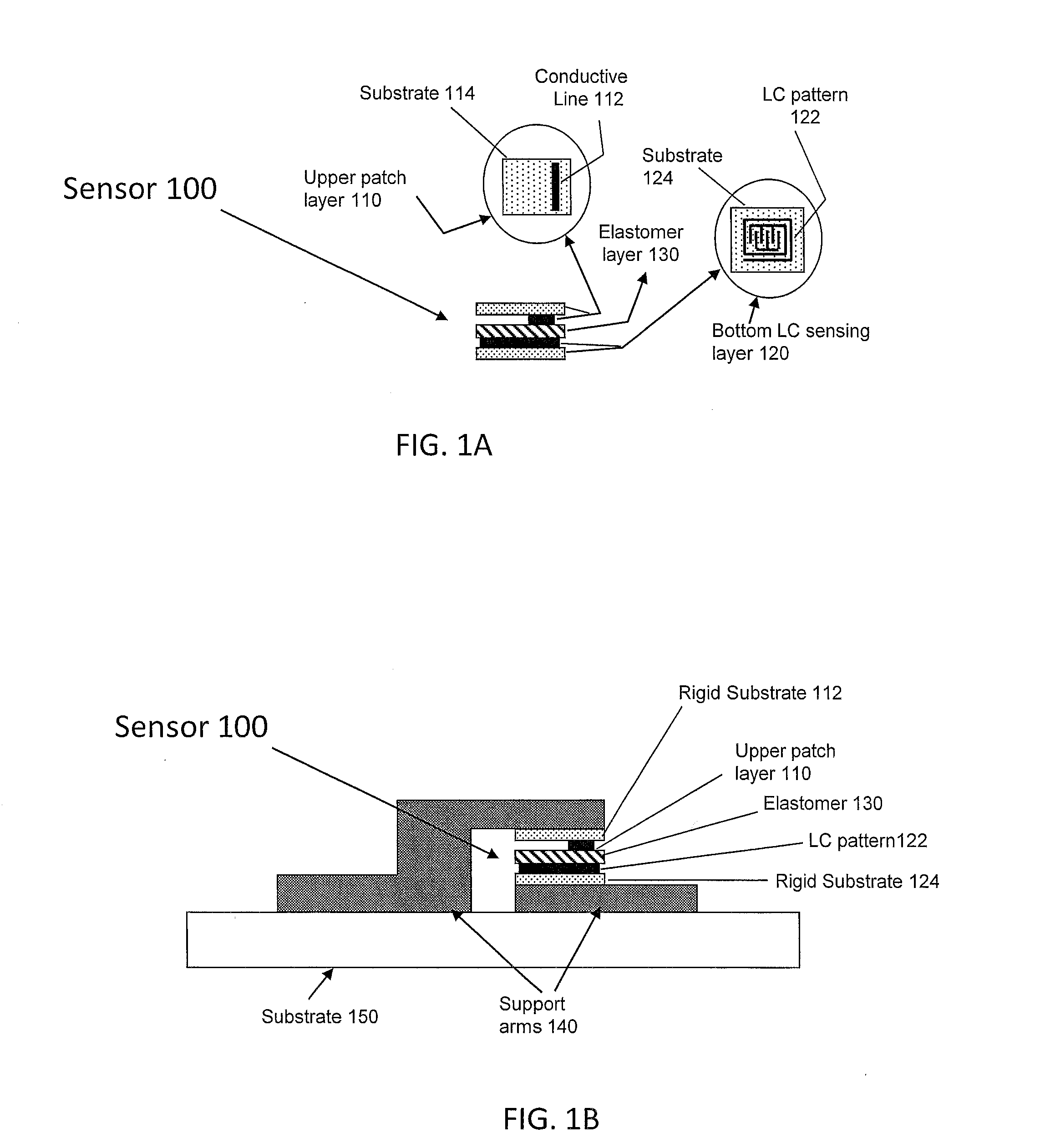 Wireless Passive Radio-Frequency Strain And Displacement Sensors