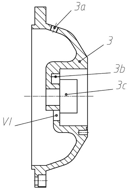 Imported hydraulic motor gear pump with impeller pressurized liquid supply