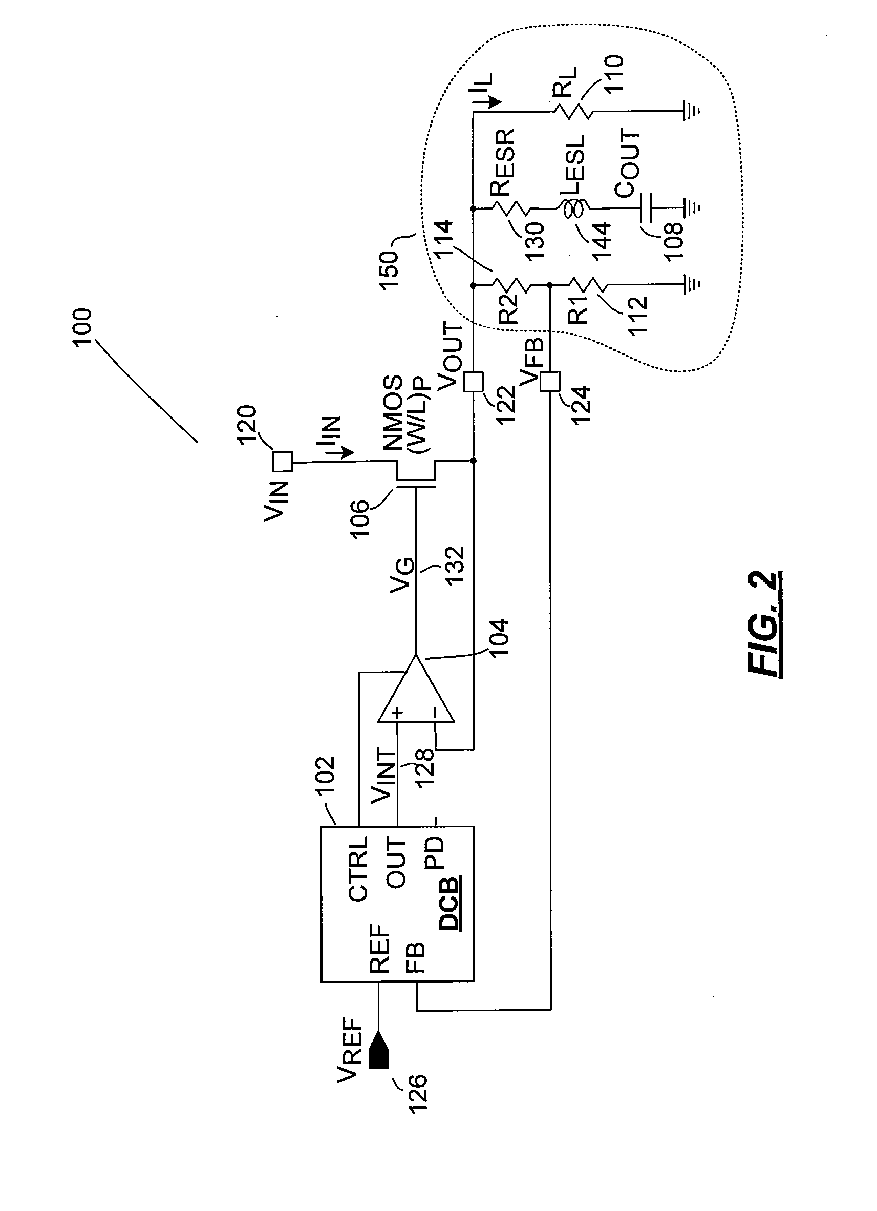 Hybrid low dropout voltage regulator circuit