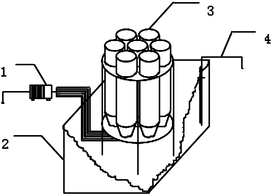 Preparation method of denitrification embedding immobilized granule