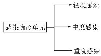 Hospital infection monitoring and nursing management device