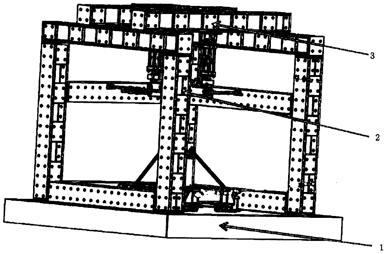 Brake strength test bed