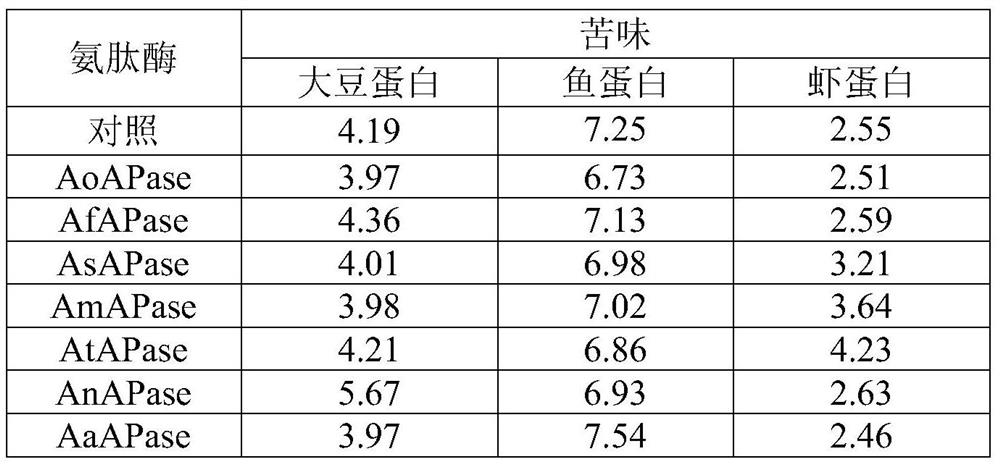 Preparation of aminopeptidase and application of aminopeptidase in protein debitterizing