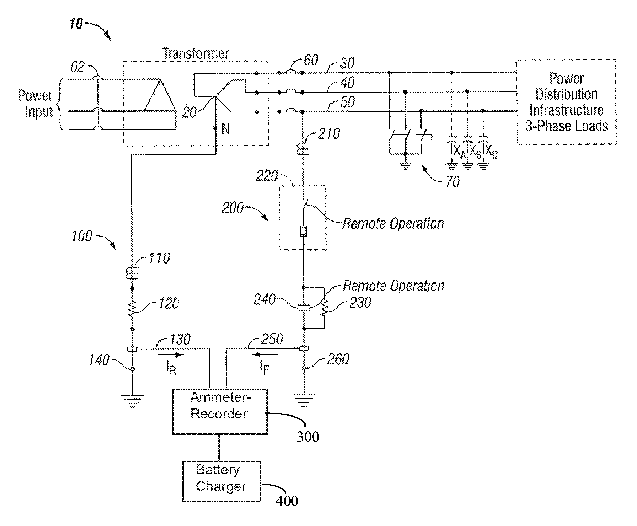 System and method for determining system charging current