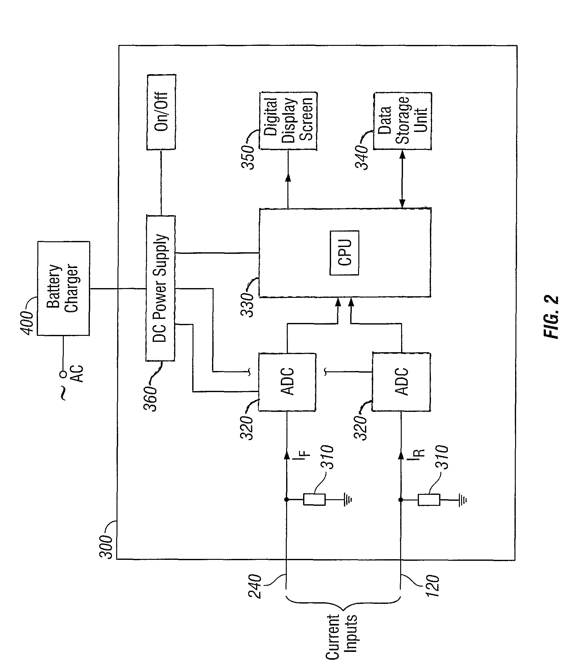 System and method for determining system charging current