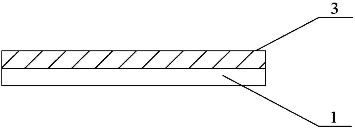 Long-term firm durable hydrophobic coating as well as preparation method and application thereof