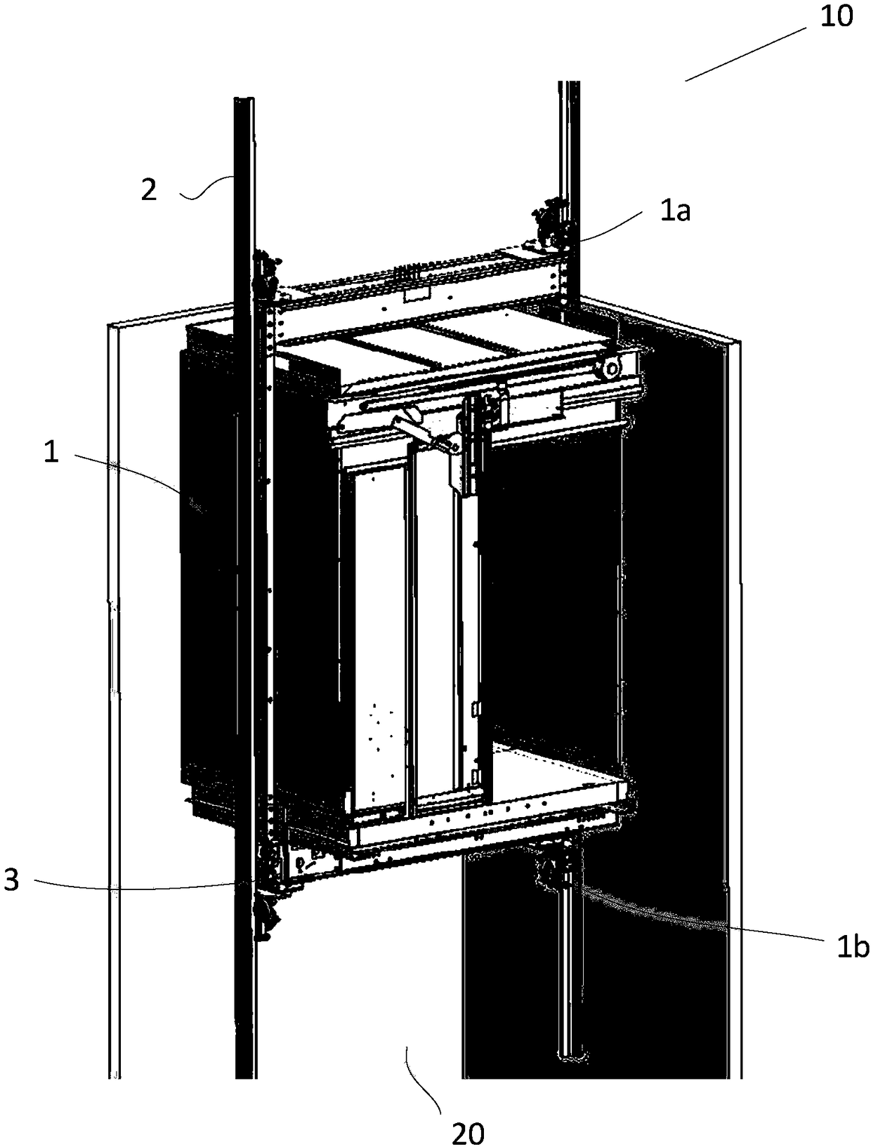 Fault detection device and method of elevator braking control device