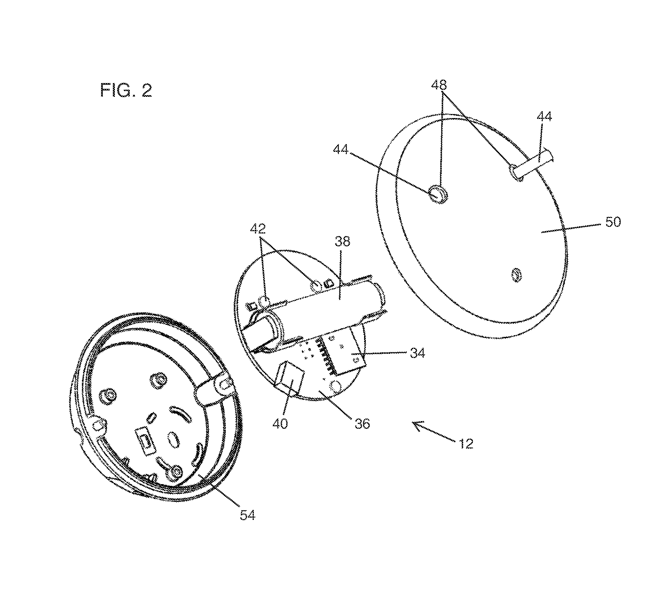 System and method for controlling stitching using a movable sensor