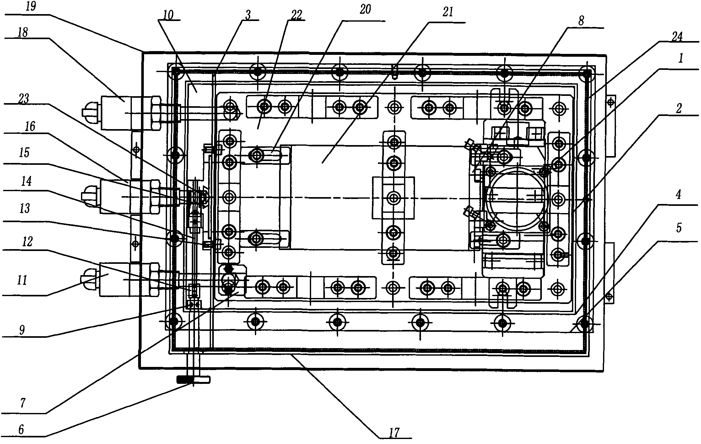 Working solution tank of ultrafine electrical discharge machine