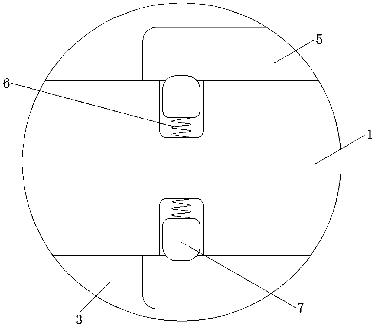 Textile silk yarn winding device