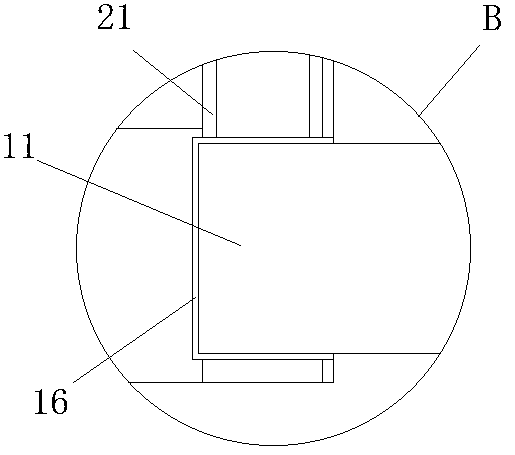 A double-channel water conservancy construction continuous waterproof and drainage device