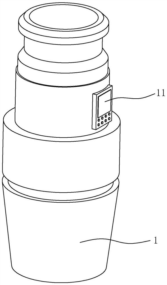 Automatic filling valve for vertical liquefied gas cylinder