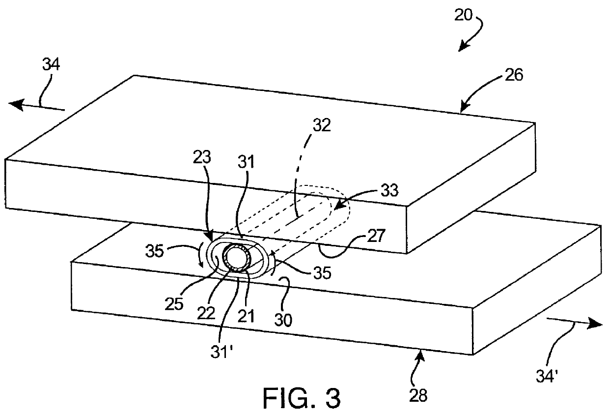 Cylindrical roller stent crimper apparatus with radiation shield