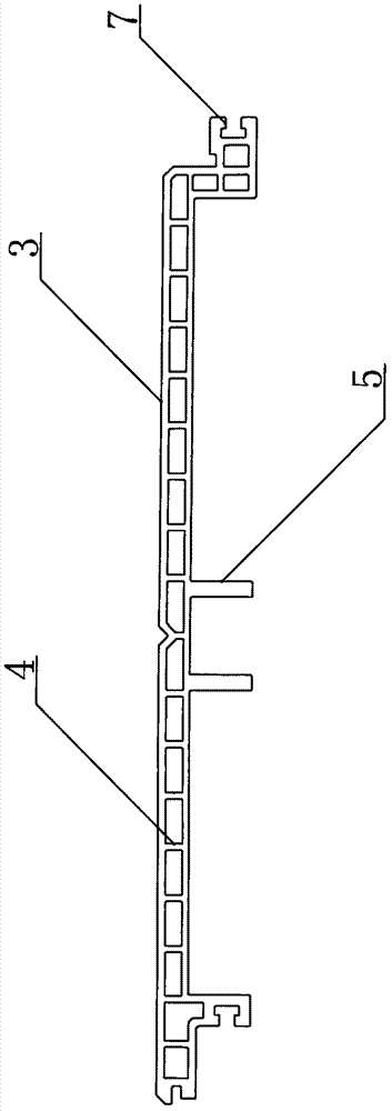 Combined type fabricated wall body