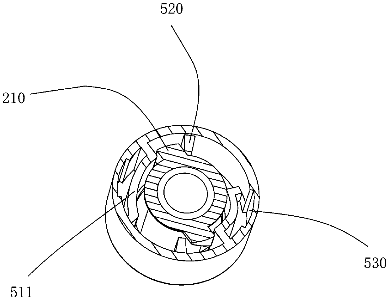 Novel safe needle used with insulin pen