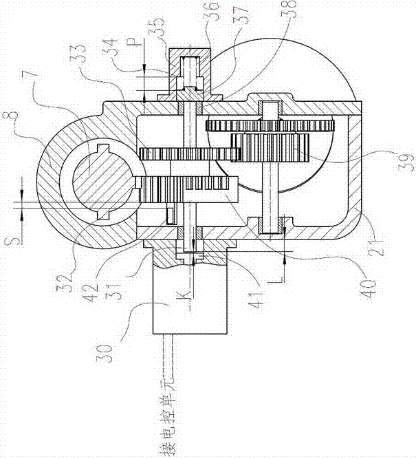 Electric pump for automobile drive-by-wire braking system