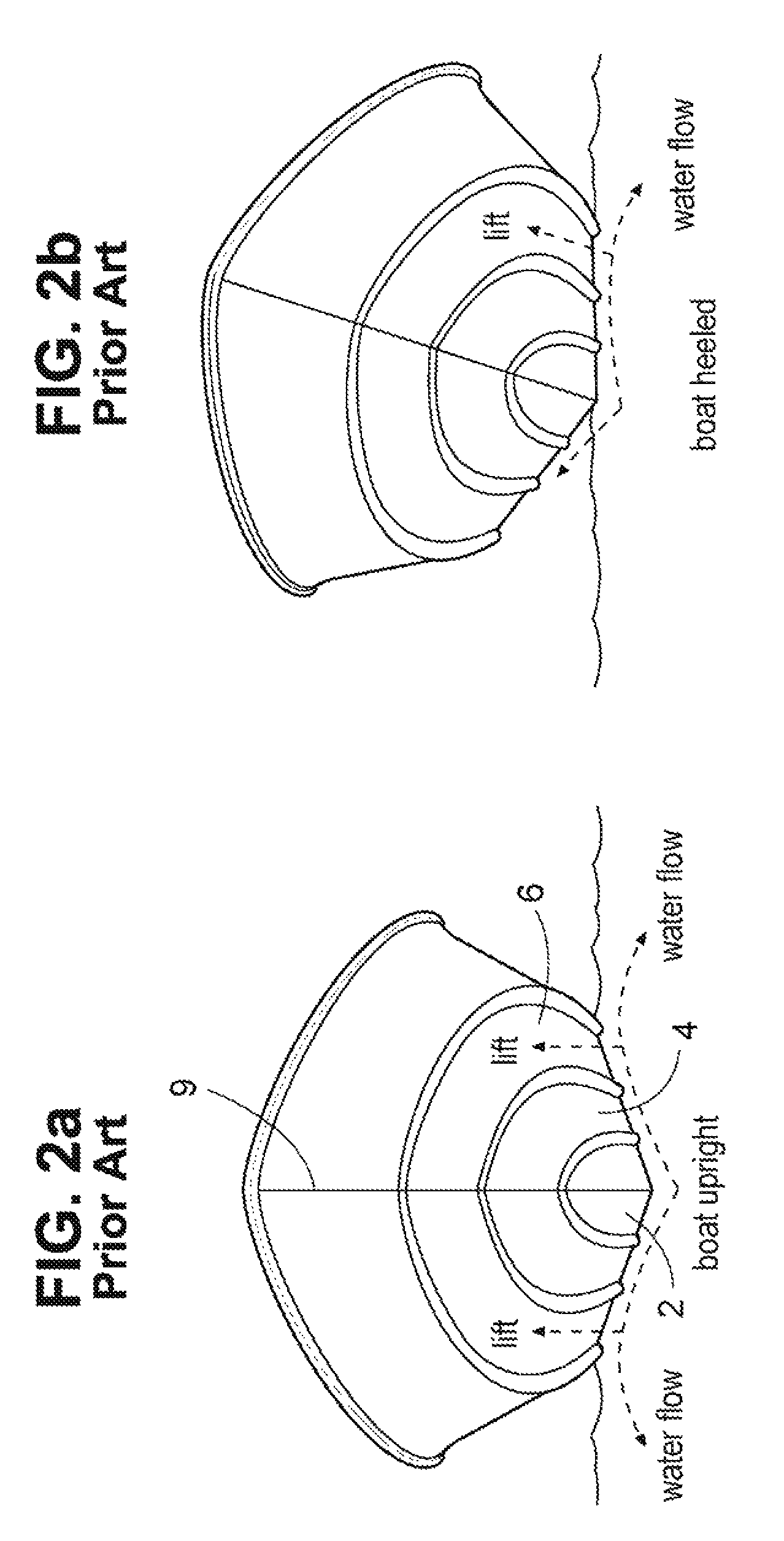 Planing hull for rough seas